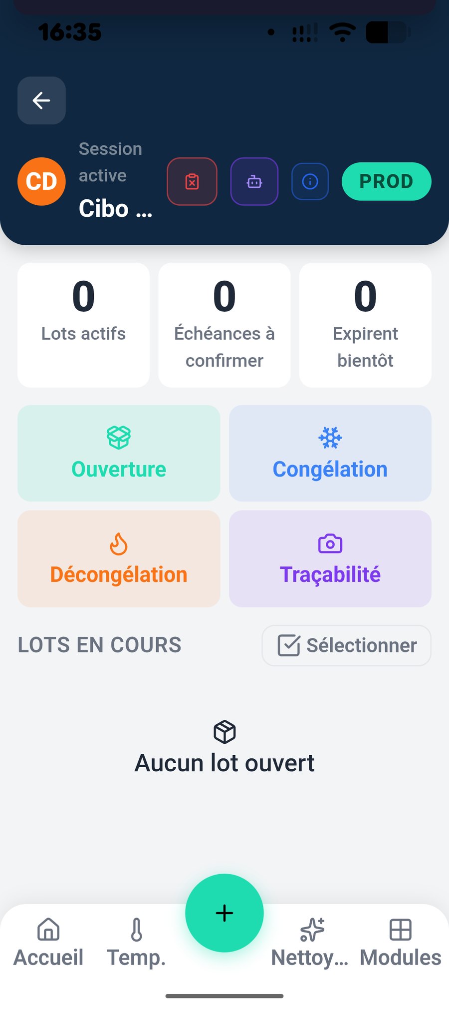 Traçabilité DLC - Suiv'Hygiene